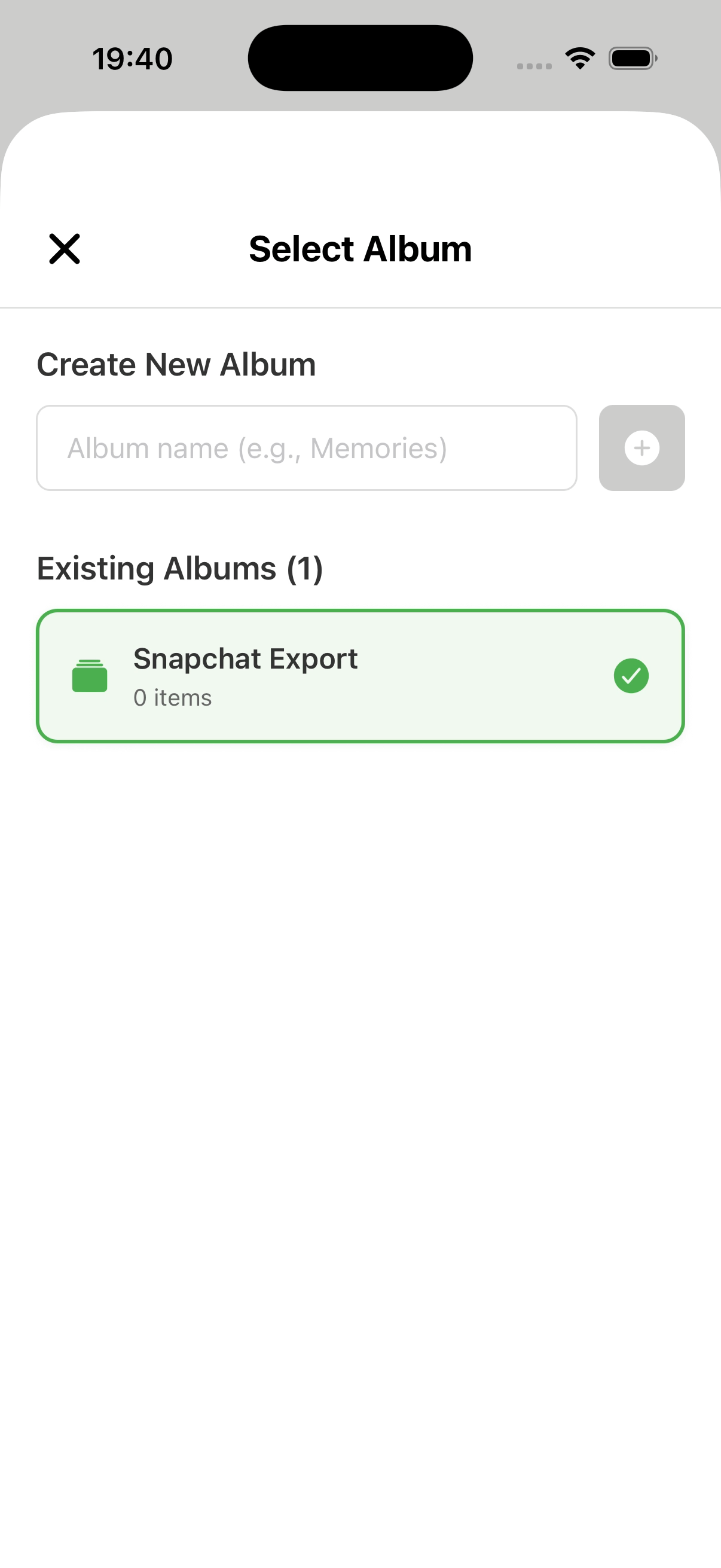Memport app screenshot 12