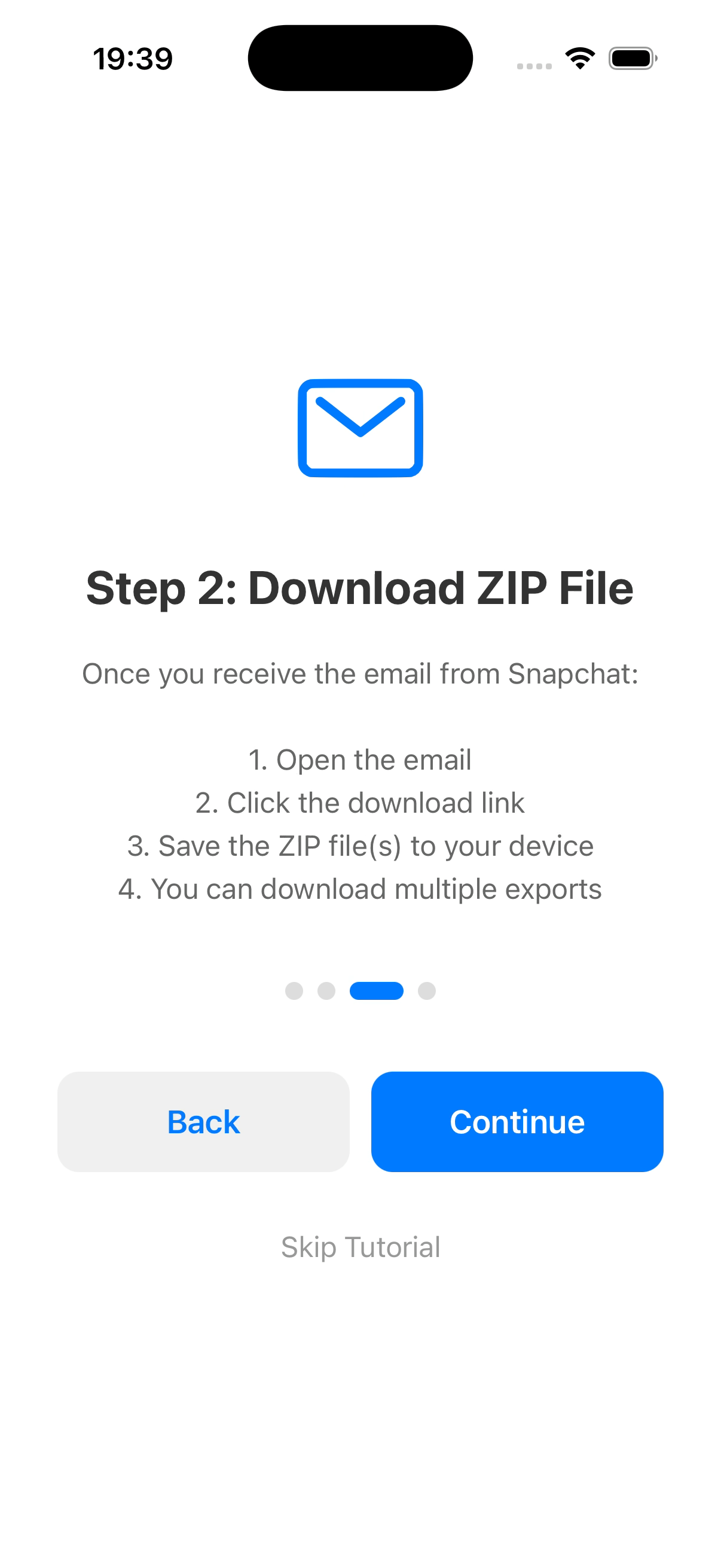 Memport app screenshot 3