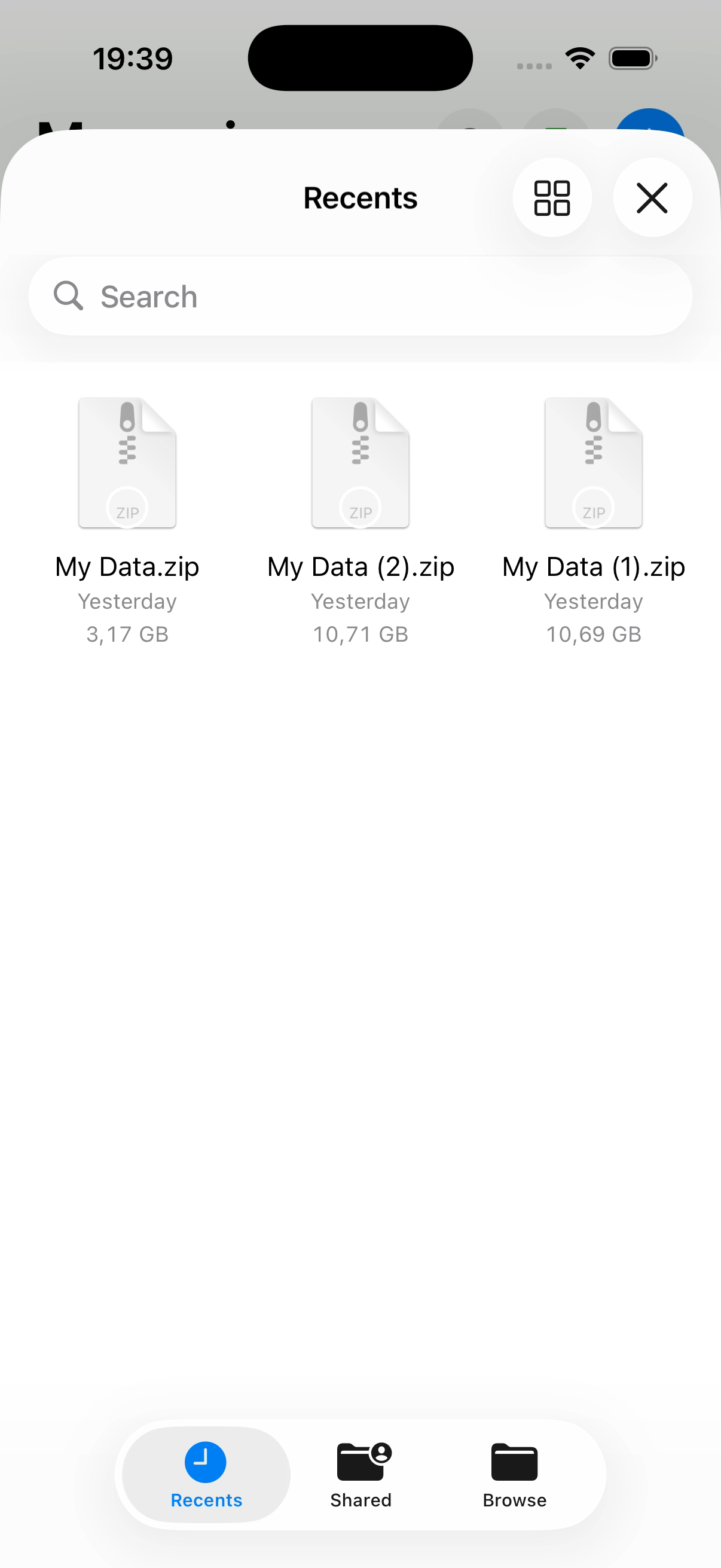 Memport app screenshot 5