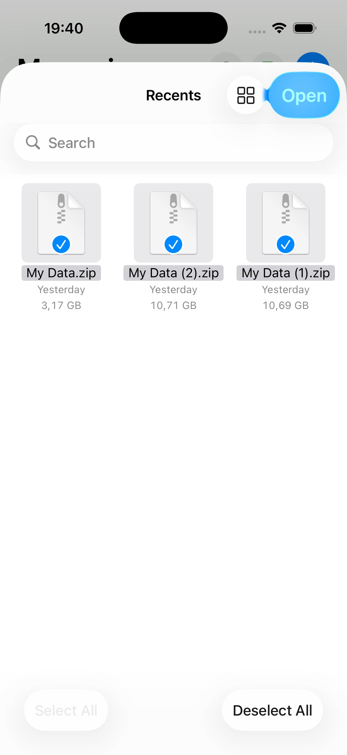 Memport app screenshot 6
